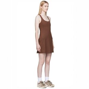girlfriend collective Brown Mini Tank Dress